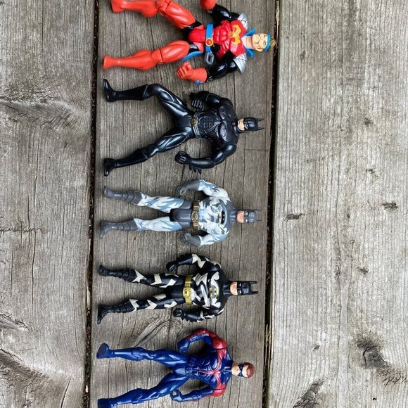 Lot Of 10 Vintage 1990s Batman Action Figures Kenner & Robocop, Power Rangers - Picture 4 of 10
